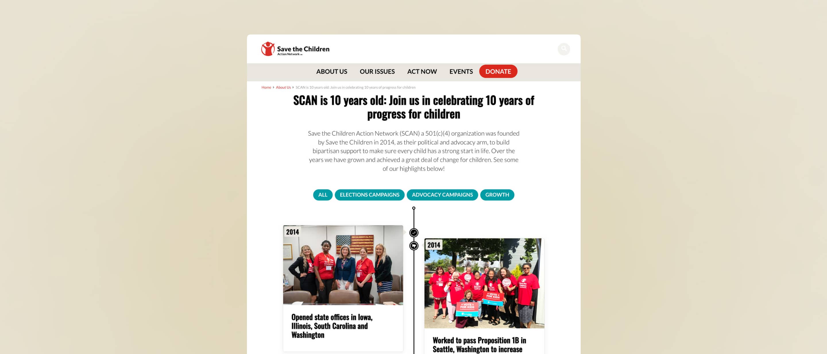 Save the Children Action Network